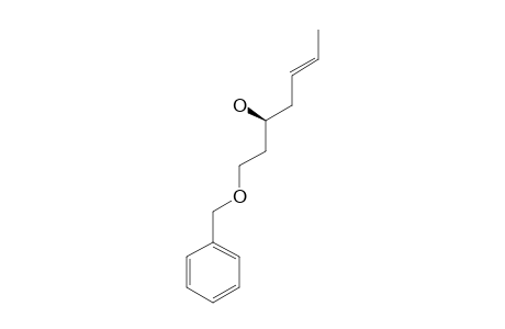 (-)-(3-S,5-E)-1-BENZYLOXY-HEPT-5-EN-3-OL