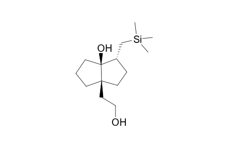 (3R,3aS,6aS)-6a-(2-Hydroxy-ethyl)-3-trimethylsilanylmethyl-hexahydro-pentalen-3a-ol