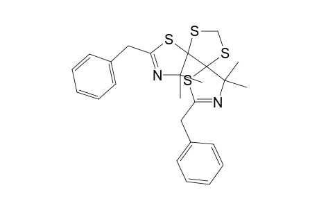 2,8-DIBENZYL-4,4,10,10-TETRAMETHYL-1,7,11,13-TETRATHIA-3,9-DIAZADISPIRO-[4.0.4.3]-TRIDECA-2,8-DIENE