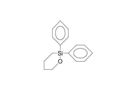 1,1-Diphenyl-1-sila-2-oxa-cyclohexane