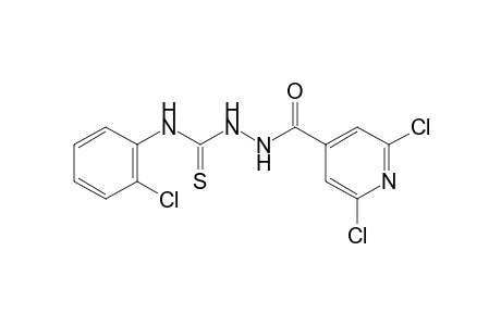 4-(o-chlorophenyl)-1-(2,6-dichloroisonicotinoyl)-3-thiosemicarbazide