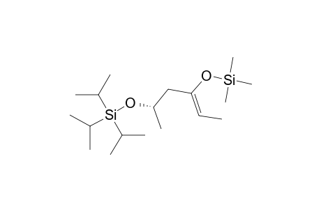 (2Z,5S)-5-TRIISOPROPYLSILYLOXY-3-TRIMETHYLSILYLOXY-2-HEXENE