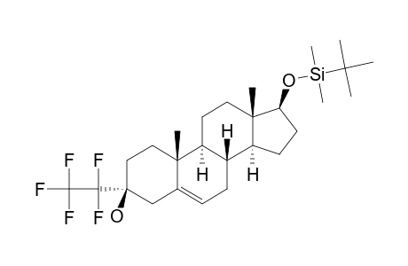 17-BETA-[(TERT.-BUTYLDIMETHYLSILYL)-OXY]-3-ALPHA-PENTAFLUOROETHYL-ANDROST-5-EN-3-BETA-OL