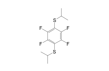 1,4-BIS-(ISOPROPYLTHIO)-2,3,5,6-TETRAFLUOROBENZENE