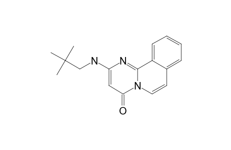 2-((2,2-DIMETHYLPROPYL)-AMINO)-PYRIMIDO-[1,2-A]-ISOQUINOLIN-4-ONE