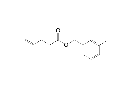 m-iodobenzyl pent-4-enoate