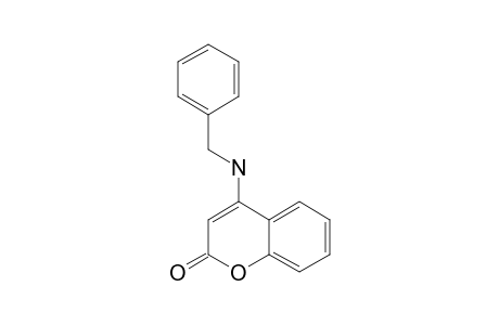 4-N-BENZYLAMINOCOUMARINE