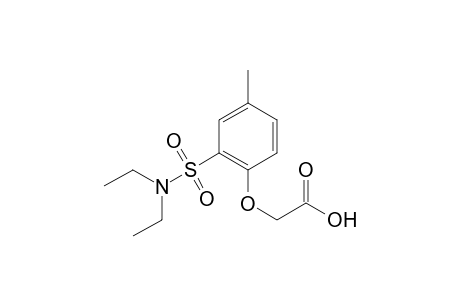 {[2-(diethylsulfamoyl-p-tolyl)oxy]acetic acid