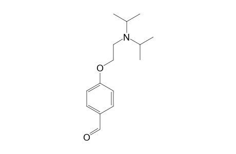 4-(2-DIISOPROPYLAMINOETHOXY)-BENZALDEHYDE