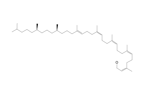 #4;GLYCINOPRENOL-8;(23-R,27-R)-(2-Z,6-Z,10-Z,14-Z,18-E)-3,7,11,15,19,23,27,31-OCTAMETHYL-2,6,10,14,18-DOTRIACONTAPENTAEN-1-OL