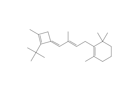 (3E)-2-TERT.-BUTYL-1-METHYL-3-[(2E)-2-METHYL-4-(2,6,6-TRIMETHYLCYCLOHEX-1-EN-1-YL)-BUT-2-ENYLIDENE]-CYCLOBUT-1-ENE