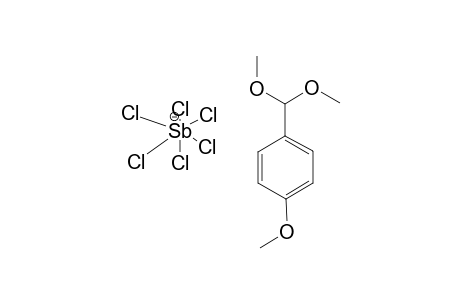 DIMETHOXY-(PARA-METHOXYPHENYL)-METHYLIUM-HEXACHLOROANTIMONATE