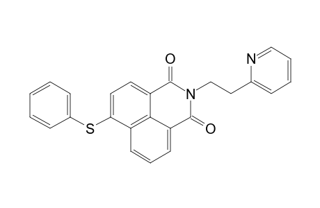 4-(PHENYLTHIO)-N-[2-(2-PYRIDYL)ETHYL]NAPHTHALIMIDE