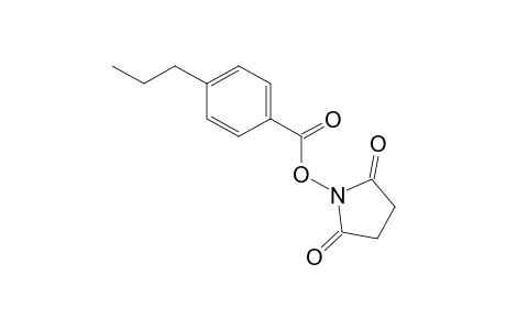 2,5-Pyrrolidinedione, 1-[(4-propylbenzoyl)oxy]-