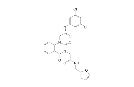 1-[3-(3,5-dichlorophenyl)-2-oxopropyl]-3-[4-(furan-2-yl)-2-oxobutyl]-1,2,3,4-tetrahydroquinazoline-2,4-dione