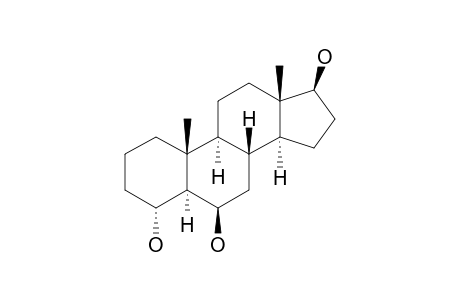 4-ALPHA,6-BETA,17-BETA-TRIHYDROXY-5-ALPHA-ANDROSTANE;5-ALPHA-ANDROSTANE-4-ALPHA,6-BETA,17-BETA-TRIOL