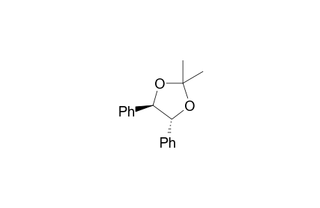 trans-2,2-dimethyl-4,5-diphenyl-1,3-dioxolane