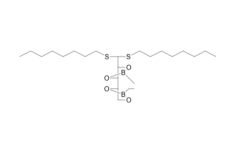 D(-)-Ribose, 2,3:4,5-di-O-ethylboranediyl-1,1-dithio-n-octyl-