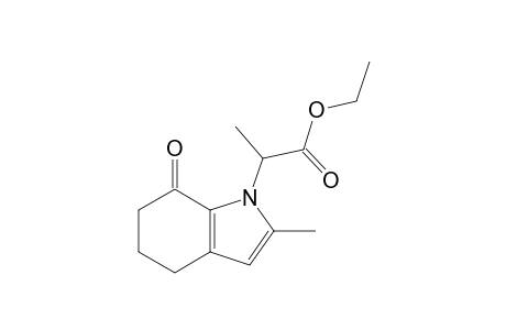 (S)-2-METHYL-1,4,5,6-TETRAHYDRO-7H-INDOL-7-OXO-1-(2-METHYL)-ACETIC-ACID-ETHYLESTER