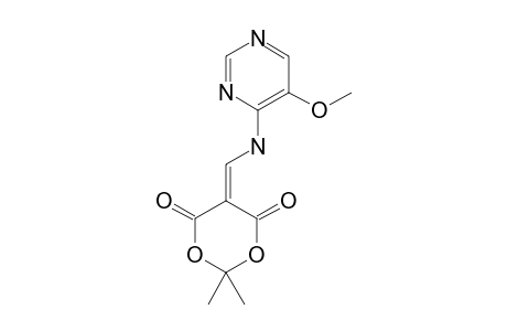 ISOPROPYLIDENE-N-(4-(5-METHOXY-PYRIMIDINYL))-AMINOMETHYLENEMALONATE