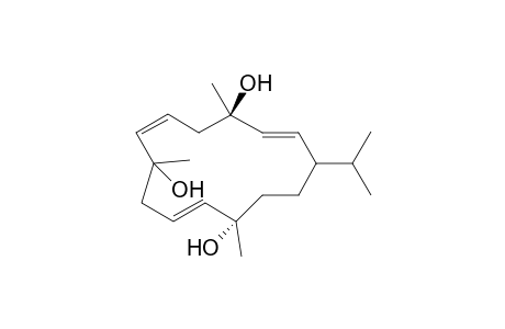 (4R,12S)-2,6,10-Cembatriene-4,8,12-triol