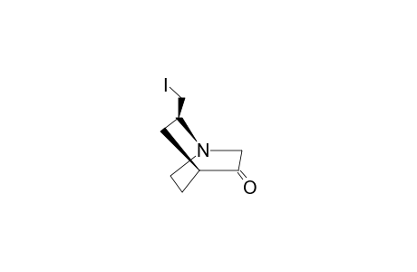 (1S,2R,4S)-2-IODOMETHYL-1-AZABICYCLO-[2.2.2]-OCTAN-5-ONE