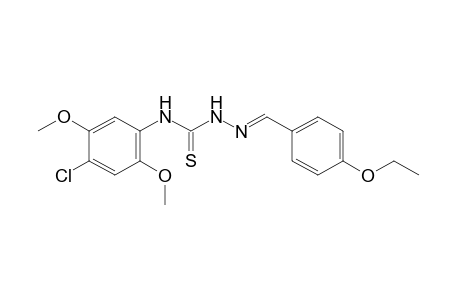 4-(4-chloro-2,5-dimethoxyphenyl)-1-(p-ethoxybenzylidene)-3-thiosemicarbazide