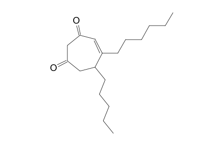 4-HEXYL-6-PENTYL-CYCLOHEPT-4-EN-1,3-DIONE