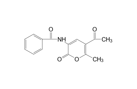 N-(5-ACETYL-6-METHYL-2-OXO-2H-PYRAN-3-YL)BENZAMIDE