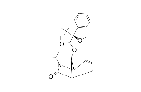 (1S,2R',5R,8R)-6-ISOPROPYL-8-[2'-PHENYL-2'-METHOXY-2'-(TRIFLUOROMETHYL)-PROPIONATO]-6-AZABICYCLO-[3.2.1]-OCT-3-EN-7-ONE