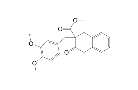 METHYL-1,2,3,4-TERAHYDRO-2-(3',4'-DIMETHOXYBENZYL)-3-OXONAPHTHALENE-2-CARBOXYLATE