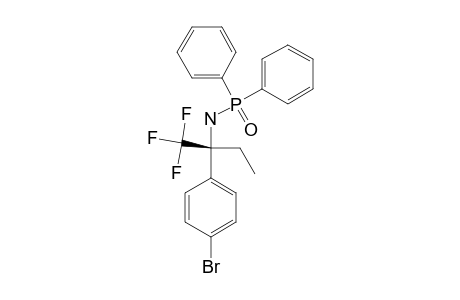 N-[(1R)-1-(4-BROMOPHENYL)-1-(TRIFLUOROMETHYL)-PROPYL]-P,P-DIPHENYLPHOSPHINIC-AMIDE