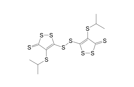 5,5'-DITHIOBIS-(4-ISOPROPYLTHIO-1,2-DITHIOL-3-THIONE)