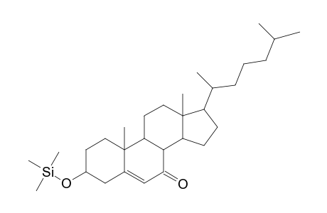 Cholesterol <7-keto->, mono-TMS