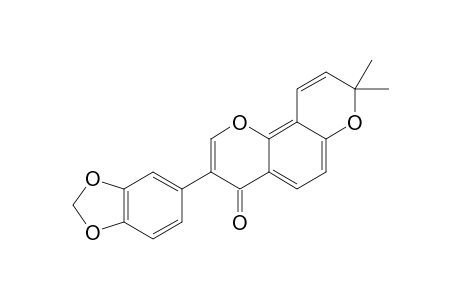 3'4'-METHYLENDIOXY-6'',6''-DIMETHYL-PYRANYL-[7,8-A]-ISOFLAVONE