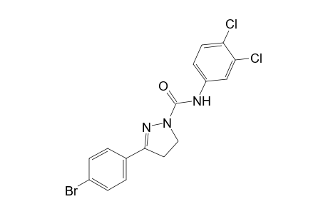 3-(p-bromophenyl)-3',4'-dichloro-2-pyrazoline-1-carboxanilide