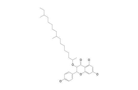 MUSCANONE;3-O-(1'',8'',14''-TRIMETHYLHEXADECANYL)-NARINGENIN