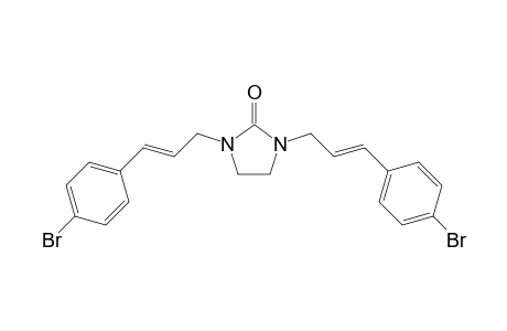 1,3-Bis((E)-3-(4-bromophenyl)allyl)imidazolidin-2-one