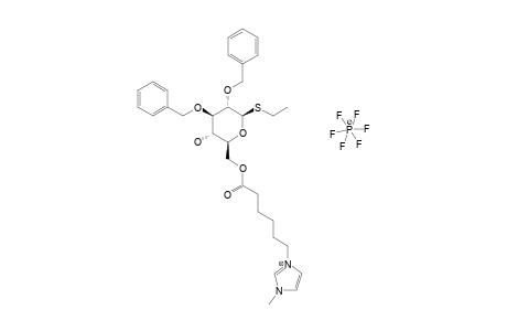 [6-(2,3-DI-O-BENZYL-1-ETHYLTHIO-BETA-D-GLUCOPYRANOS-6-YL)-6-OXOHEXYL]-1-METHYL-1H-IMIDAZOL-3-IUM-HEXAFLUOROPHOSPHATE