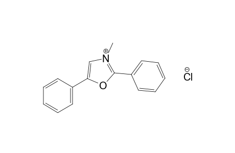 3-methyl-2,5-diphenyloxazolium chloride