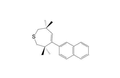 2-[(Z)-3,3,6,6-TETRAMETHYL-1-THIA-4-CYCLOHEPT-4-YL]-NAPHTHALINE