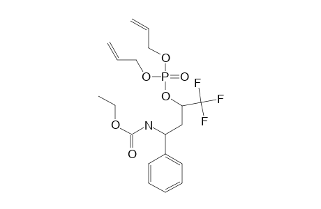 [3-(BIS-ALLYLOXY-PHOSPHATE)-4,4,4-TRIFLUORO-1-PHENYL-BUTYL]-CARBAMIC-ACID-ETHYLESTER