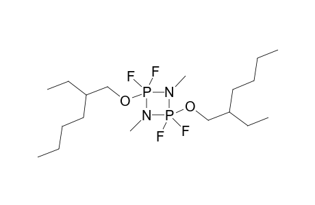 1,3,2,4-Diazadiphosphetidine, 2,4-bis[(2-ethylhexyl)oxy]-2,2,4,4-tetrafluoro-2,2,4,4-tetrahydro-1,3-dimethyl-