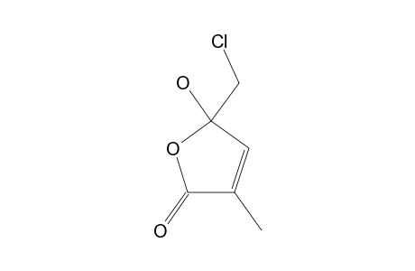 5-(CHLOROMETHYL)-5-HYDROXY-3-METHYL-2(5H)-FURANONE