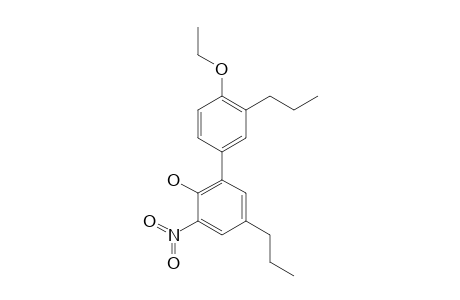 4'-ETHOXY-3-NITRO-3',5-DIPROPYLBIPHENYL-2-OL