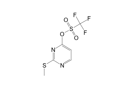 2-METHYLTHIO-4-PYRIMIDINYL-TRIFLATE