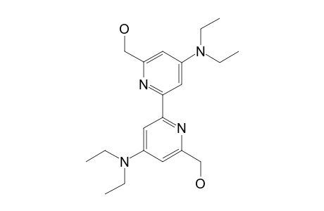 4,4'-[N,N-(DIETHYL)-AMINO]-6,6'-BIS-(HYDROXYMETHYL)-2,2'-BIPYRIDINE