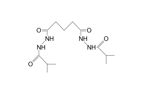 N,N'-Diisobutyryl-glutaric acid, dihydrazide