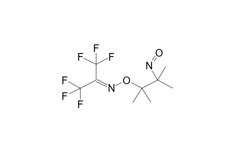 2-METHYL-2-NITROSO-3-(HEXAFLUORODIMETHYLCARBIMINOXY)-3,3-DIMETHYLPROPANE