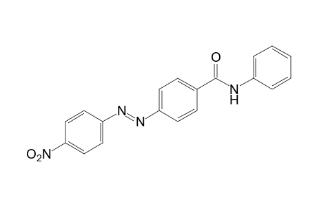 4-[(p-NITROPHENYL)AZO]BENZANILIDE